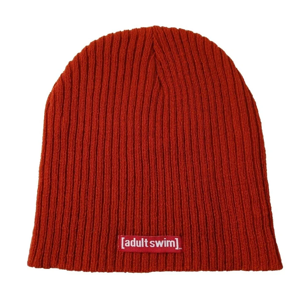 Aqua Teen Hunger Force MEATWAD Adult Swim Beanie Stocking Cap HOT TOPIC Rare!